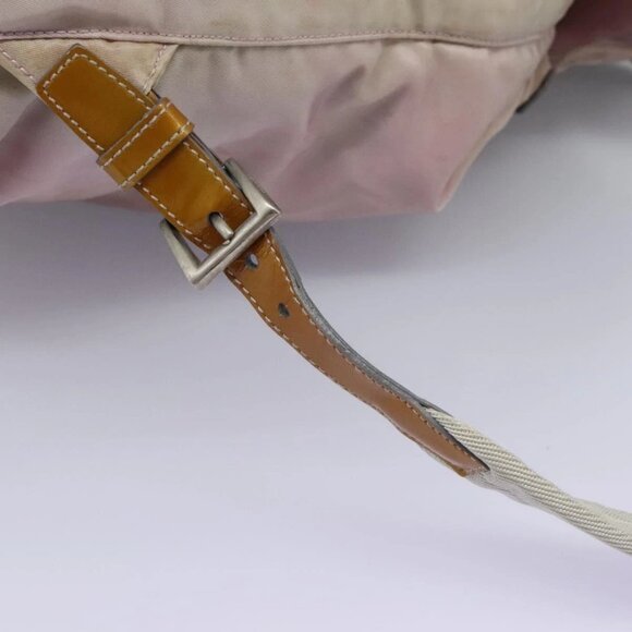 PRADA Backpack Nylon Pink Silver Auth MY315 - Picture 8 of 15